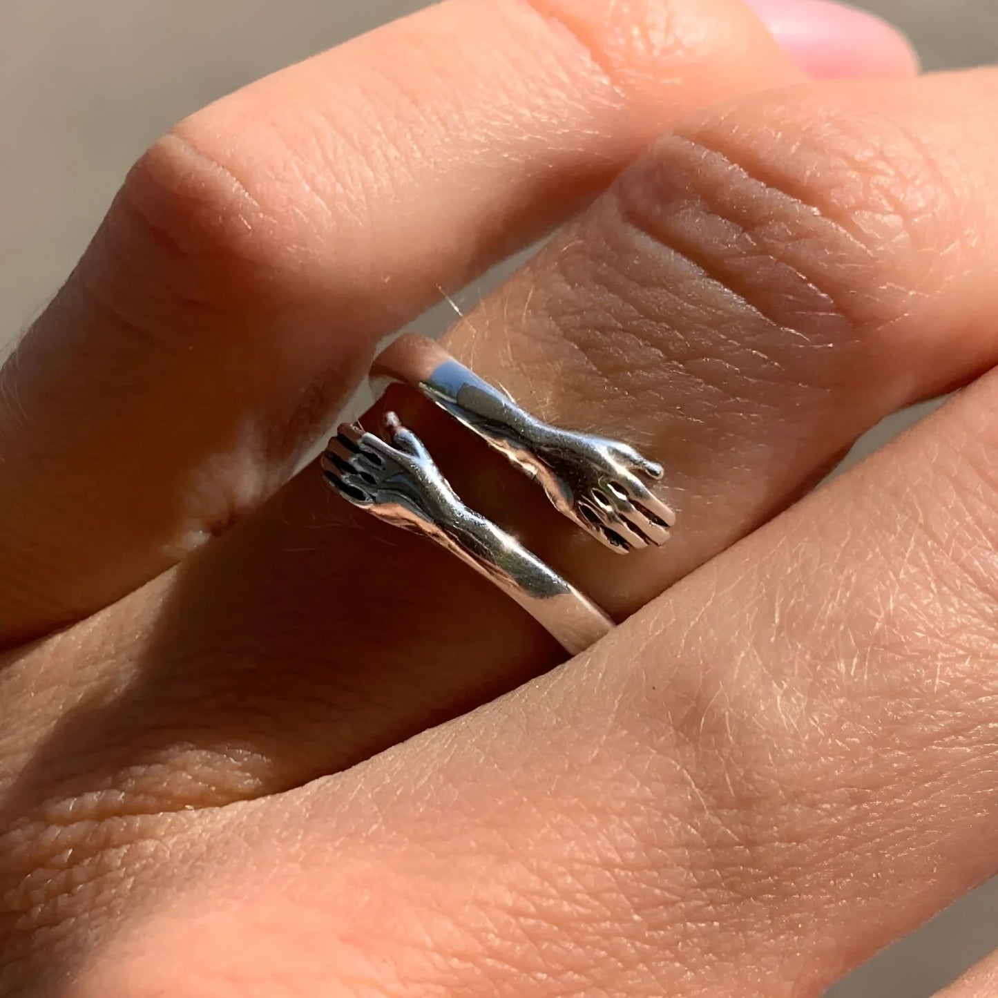 Bague Câlin en Argent