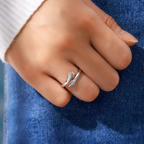 Bague Câlin en Argent